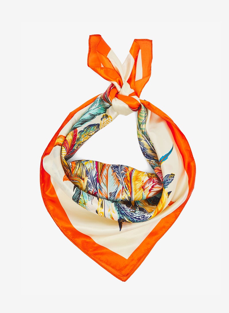 Ginger Printed Summer Headscarf - Image 1